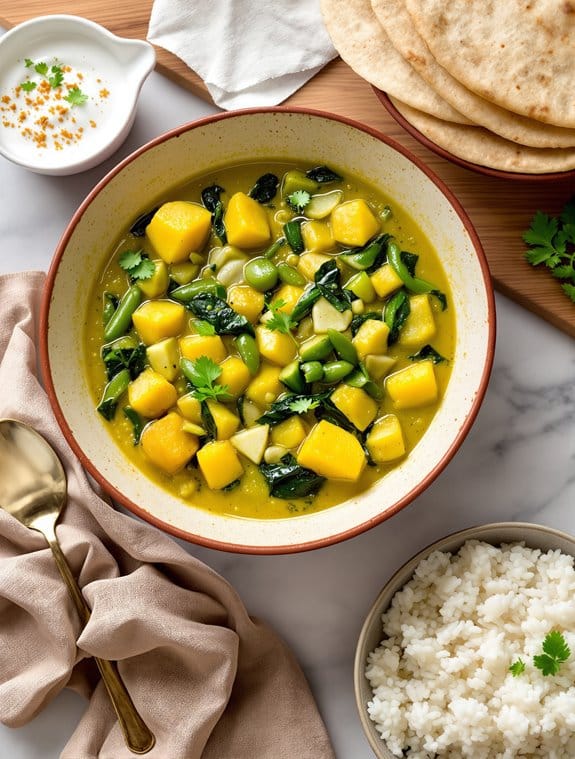 aromatic green curry recipe