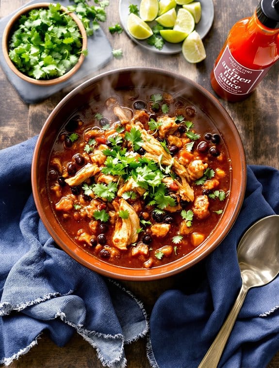 comforting chili for winter