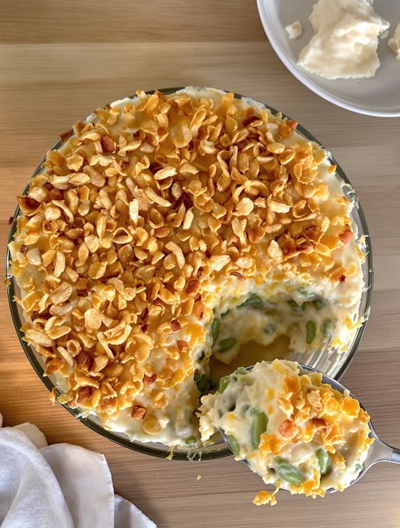 creamy green bean delight