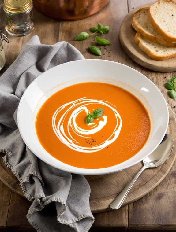 creamy roasted red pepper