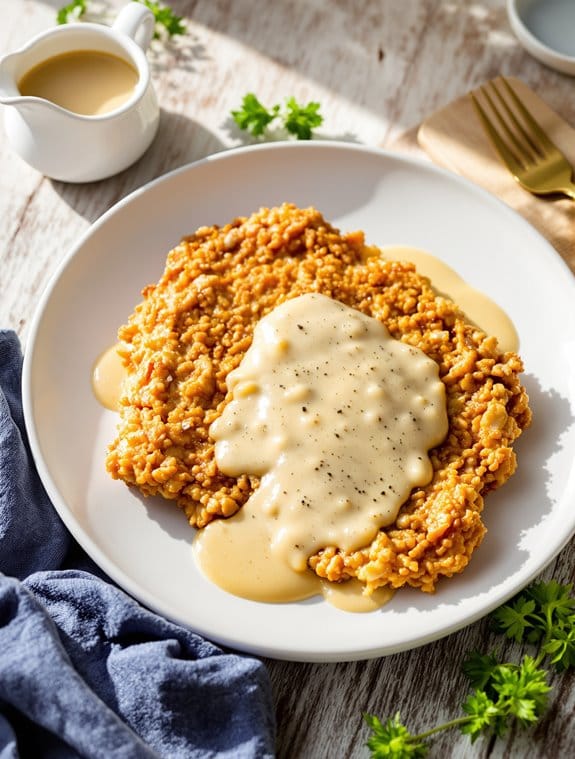 crispy chicken fried steak