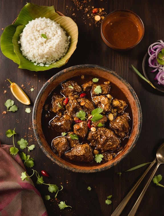 delicious indonesian beef dish