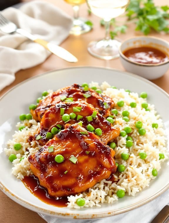 mustard infused bbq chicken recipe