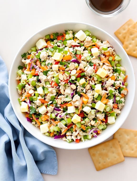 protein rich vegetable salad