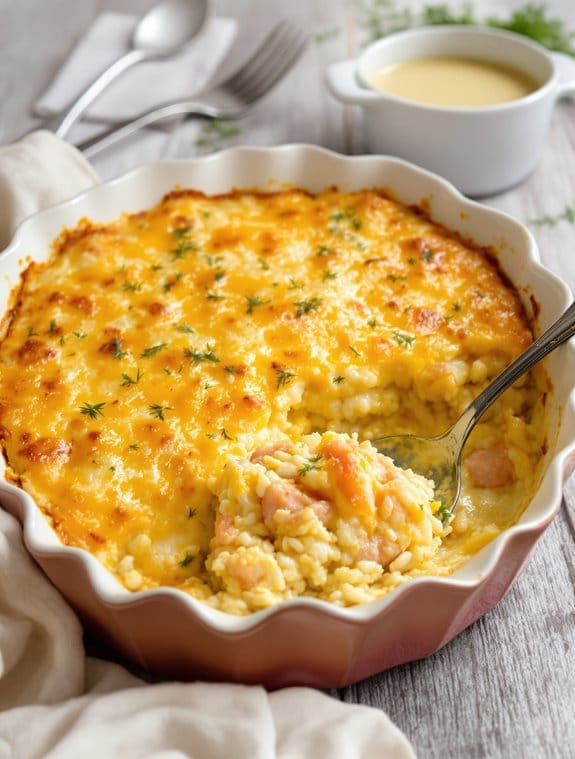 salmon rice casserole recipe