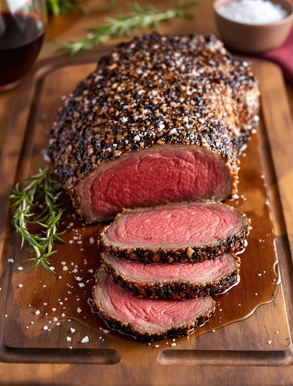 salt crusted tri tip roast