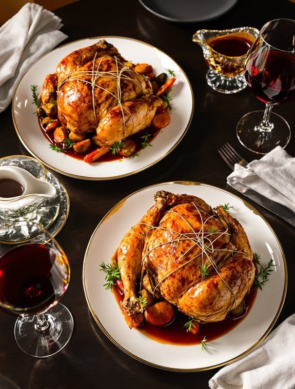 sophisticated hen dish recipe