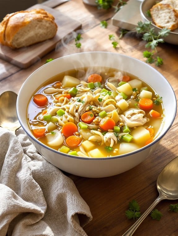 warm and soothing meal