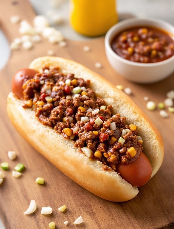 winning hot dog chili