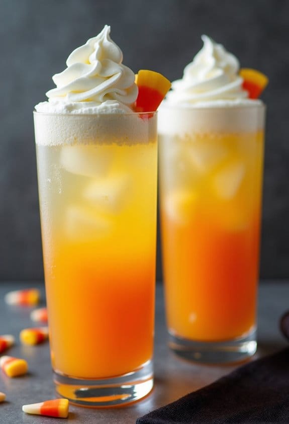 candy corn beverage recipe