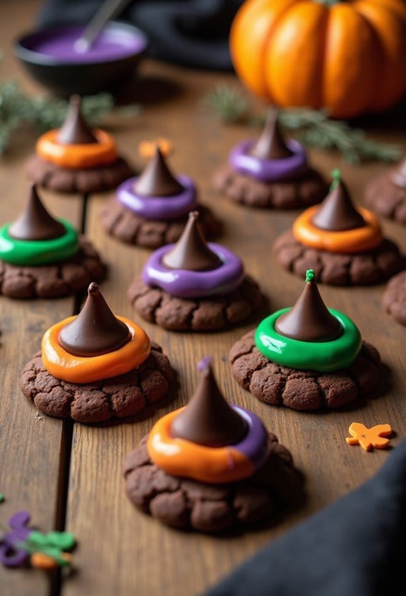delicious witch hat cookies