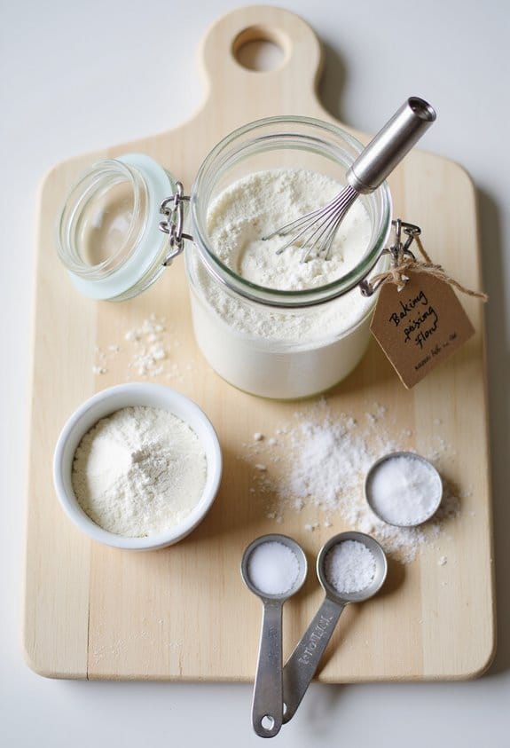 make self rising flour easily