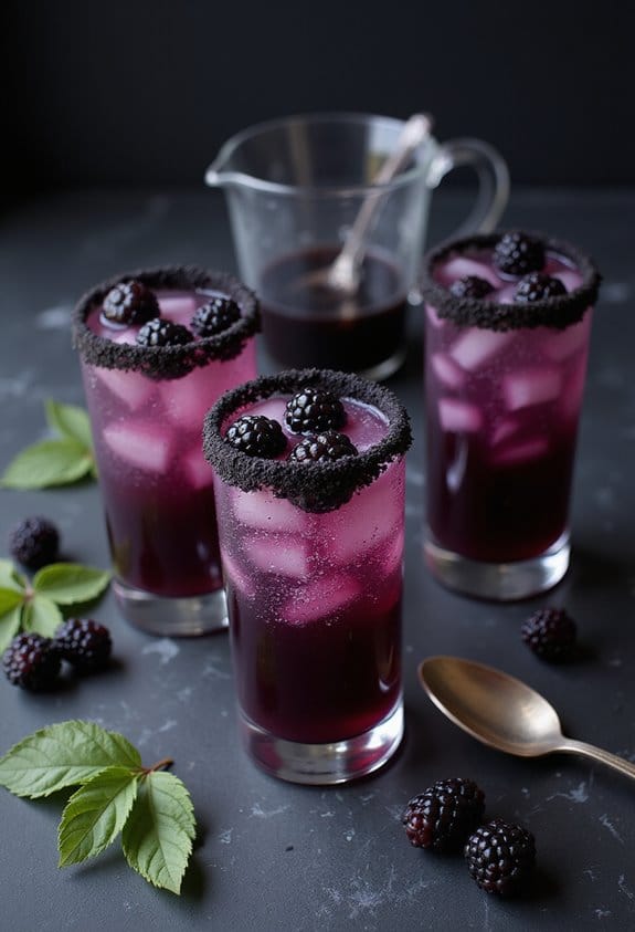 midnight blackberry cocktail recipe