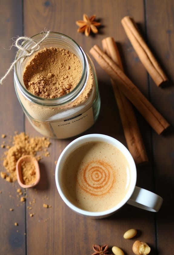 chai latte mix preparation