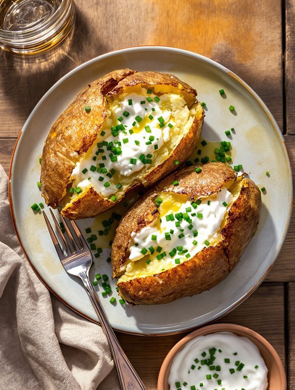 comforting sour cream potatoes