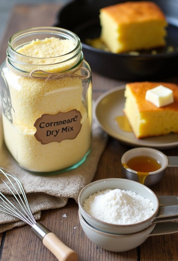 cornbread dry mix preparation