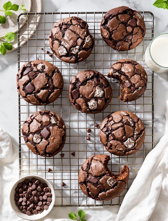 high protein chocolate cookies