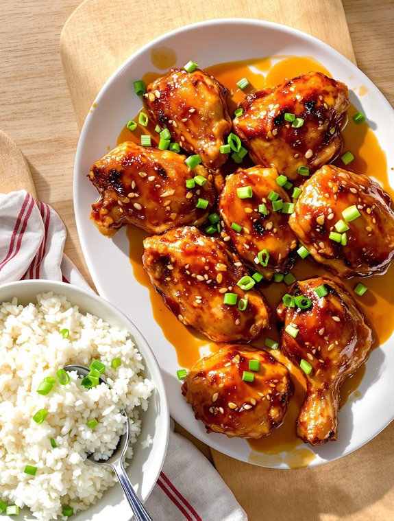 honey garlic chicken recipe