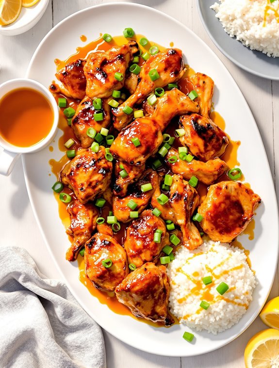 honey glazed chicken delight