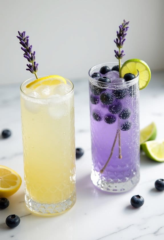 lavender infused non alcoholic drinks