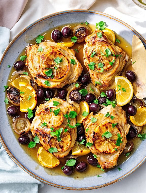 lemon infused greek chicken delight