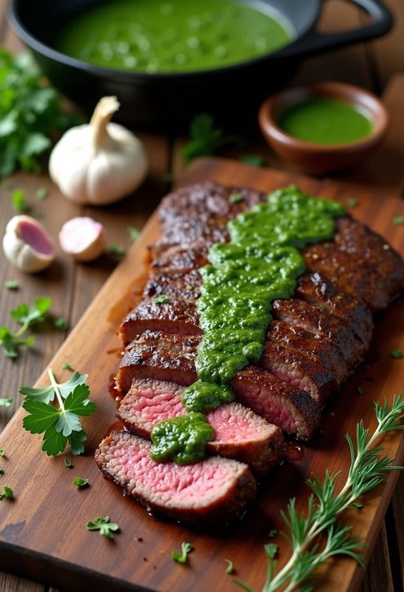 steak marinade with chimichurri