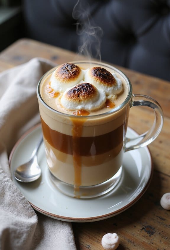 toasted marshmallow latte recipe