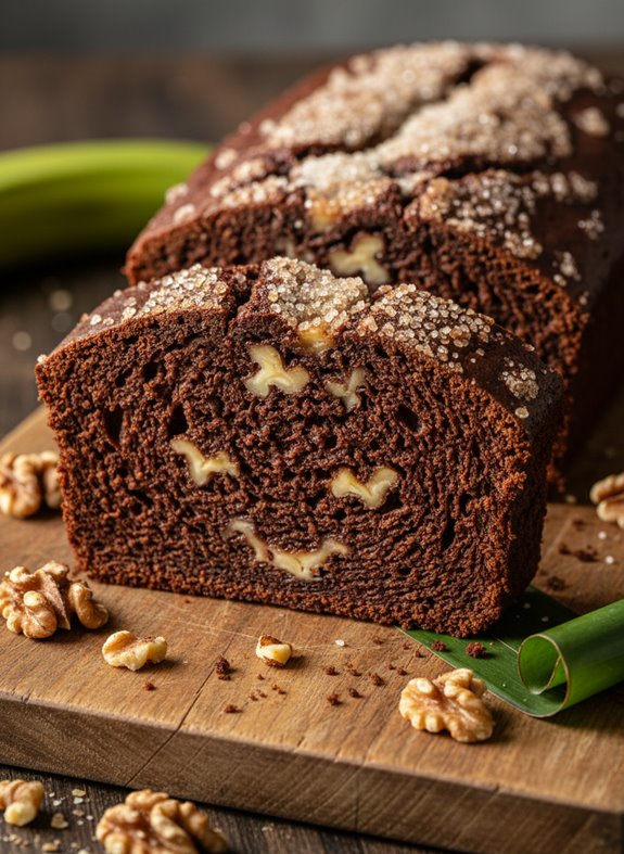 irresistibly moist chocolate bread