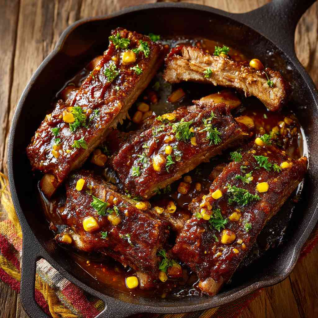 Baked Southern Roadhouse Ribs variations