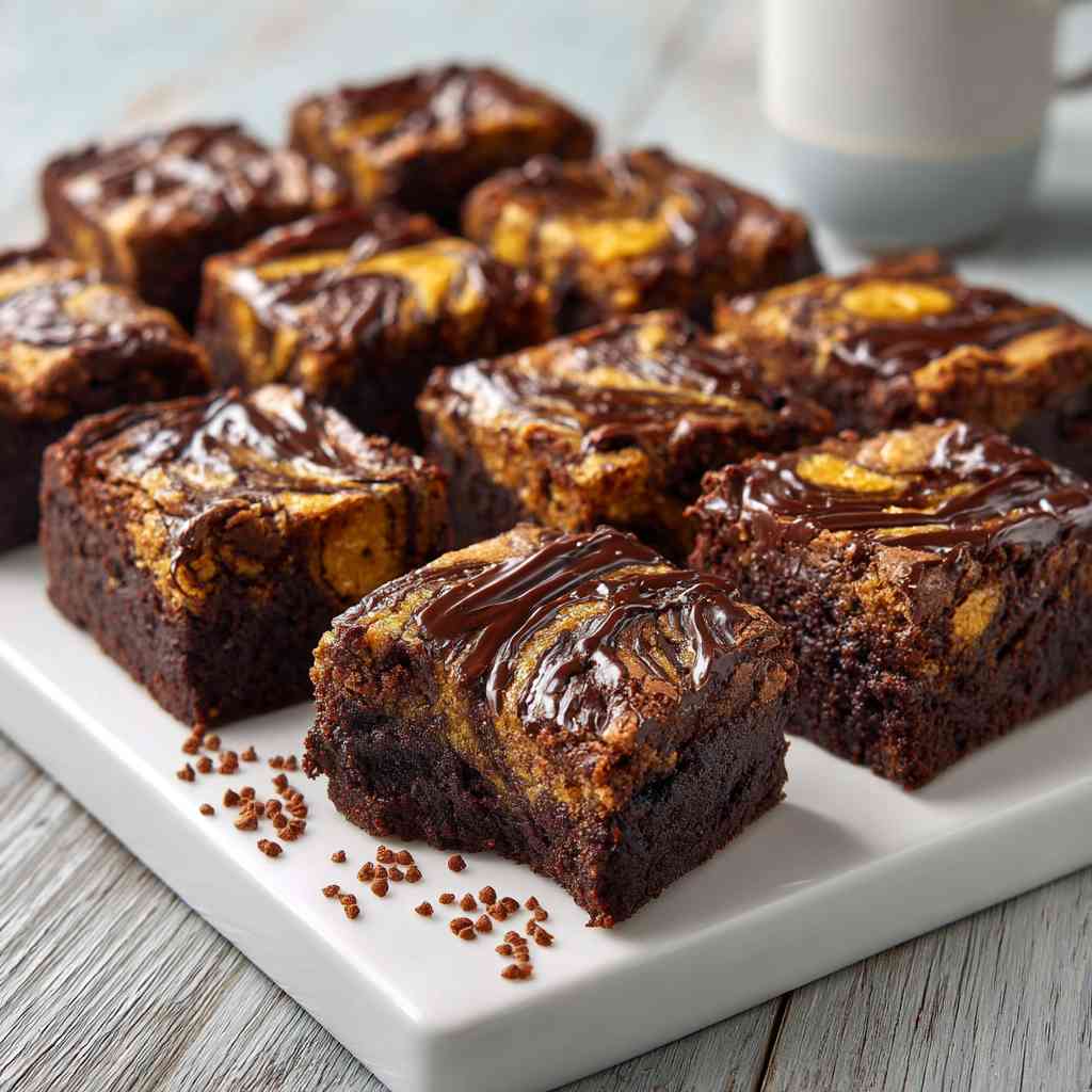 Banana Bread Brownies variations