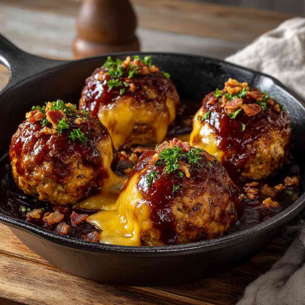 Cheddar Stuffed BBQ Bacon Bombs variations
