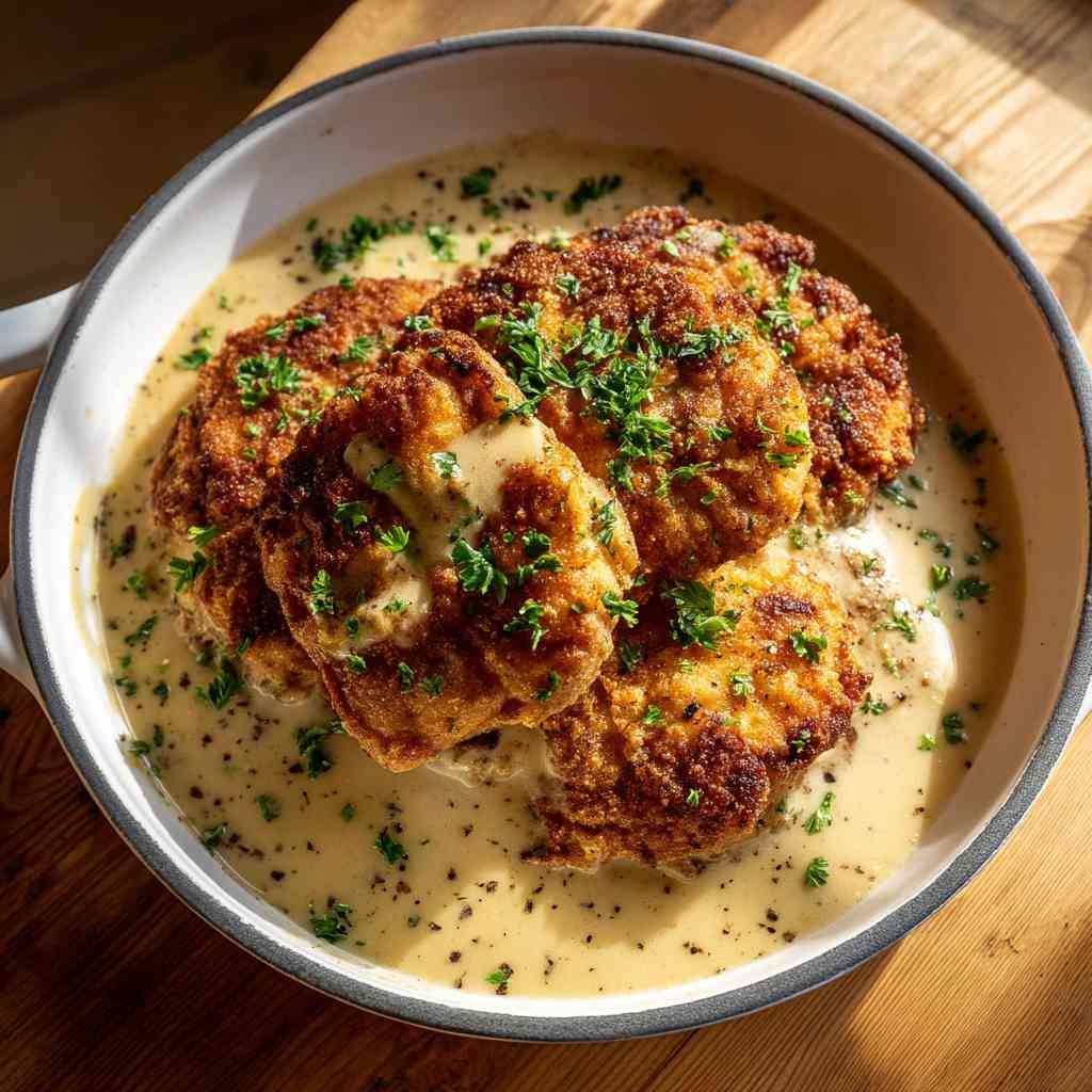 Chicken Fried Steak with Creamy Gravy variations