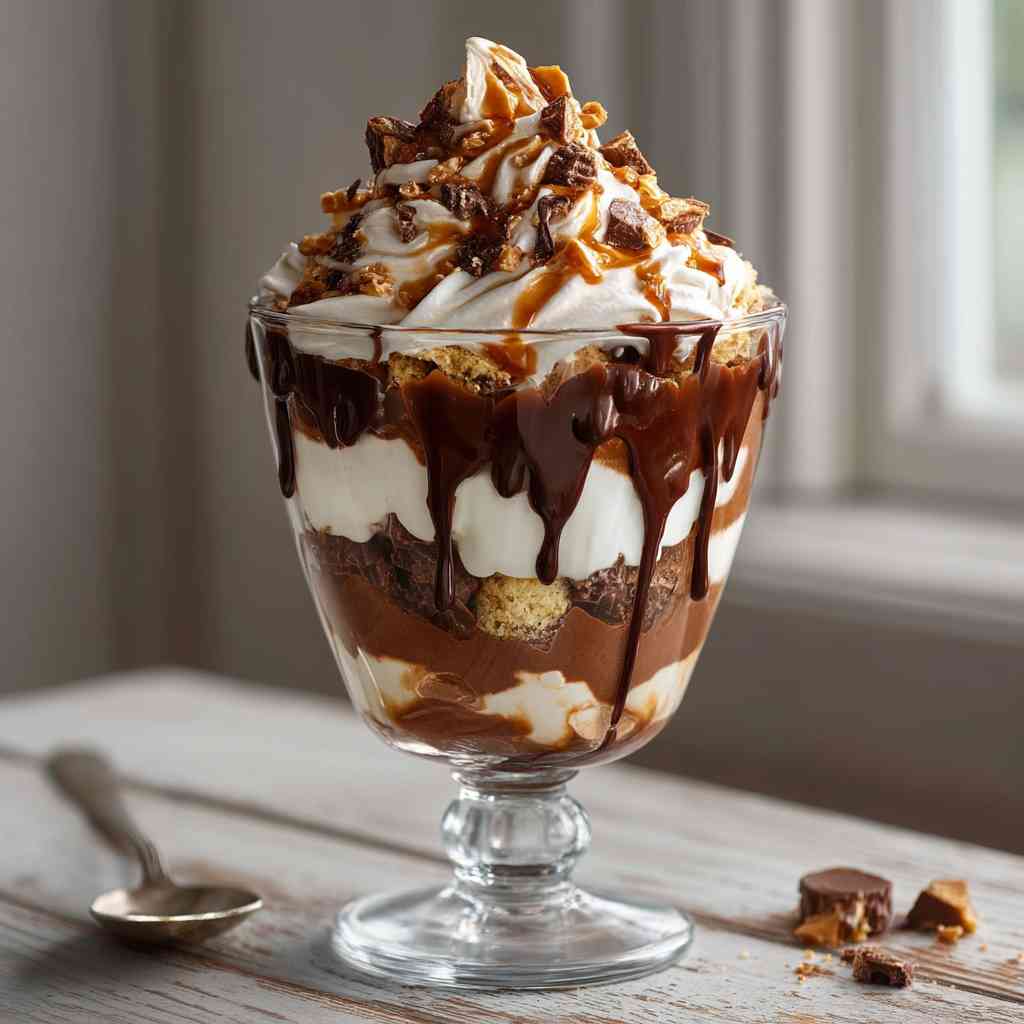 Chocolate Toffee Trifle variations