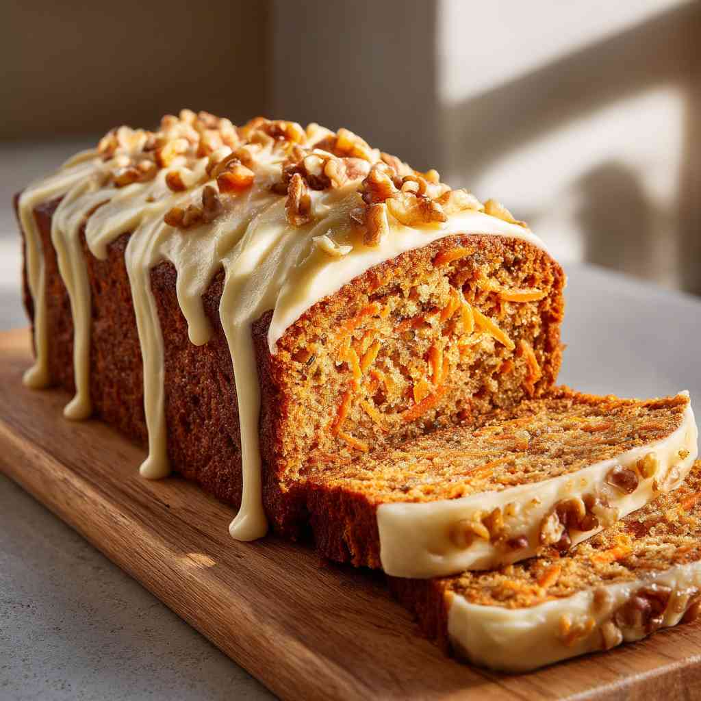 Cream Cheese Filled Carrot Cake Loaf variations