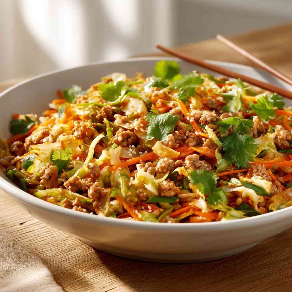 Egg Roll in a Bowl variations