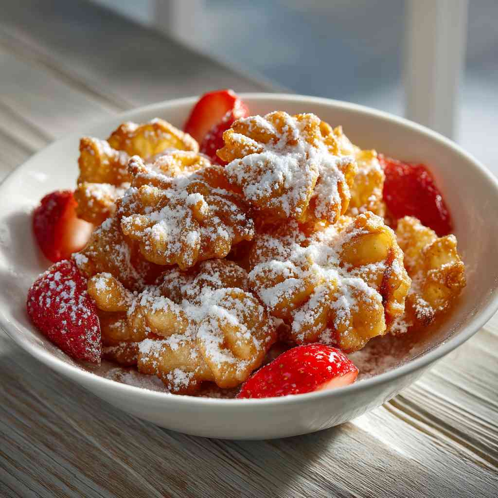 Funnel Cake Bites variations