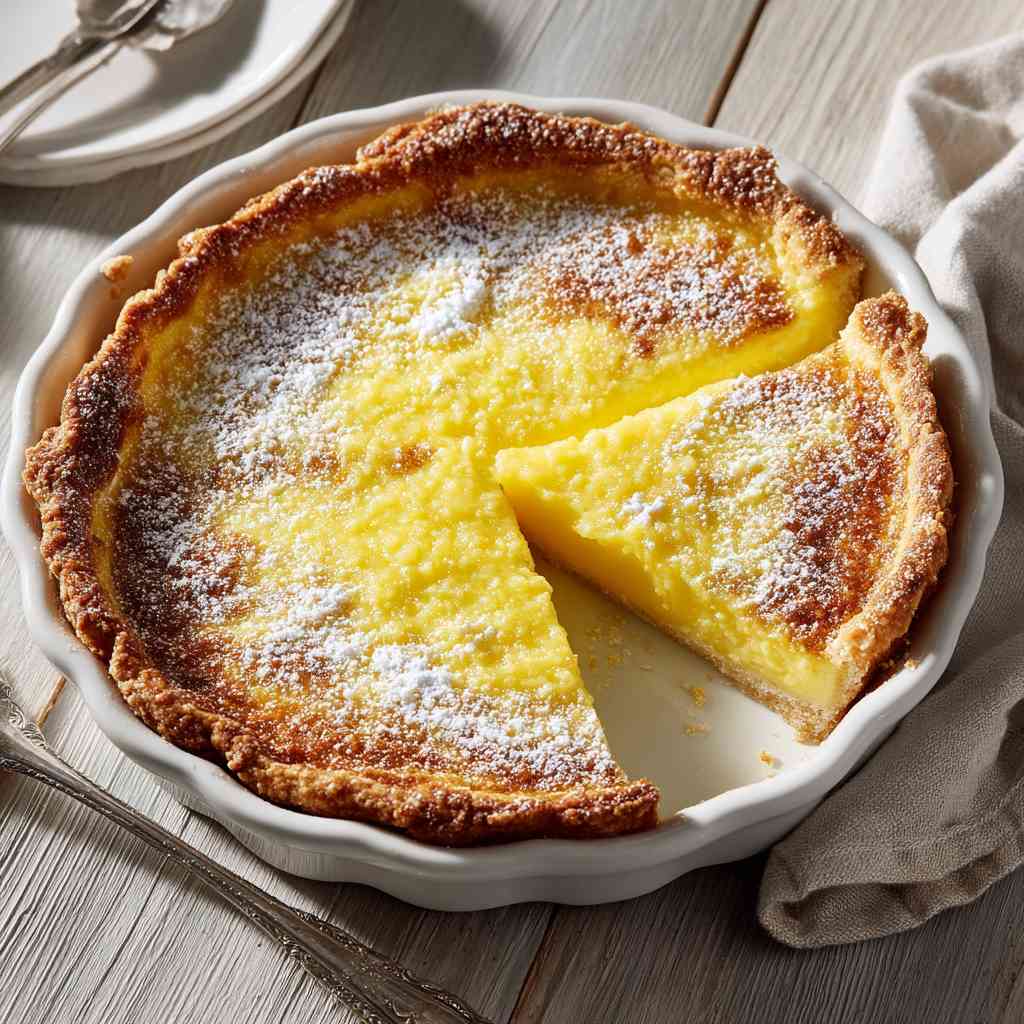 Impossible Lemon Pie variations