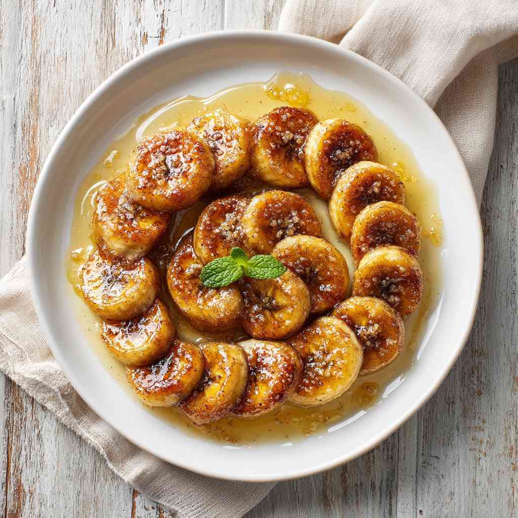 Pan Fried Cinnamon Bananas variations