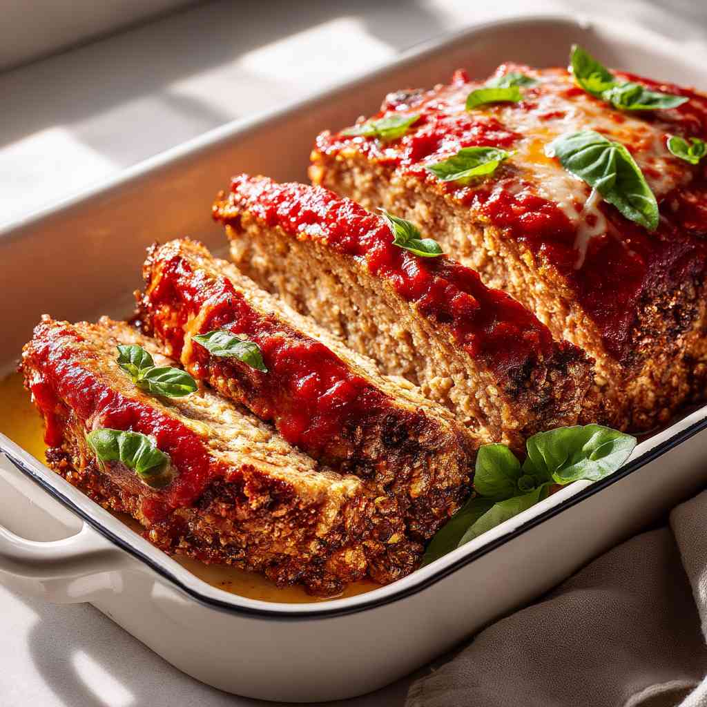 Parmesan Chicken Meatloaf variations
