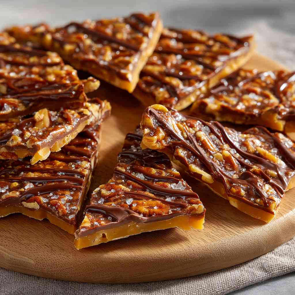 Pecan Pie Bark variations