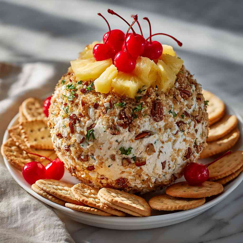 Pineapple Cheese Ball variations