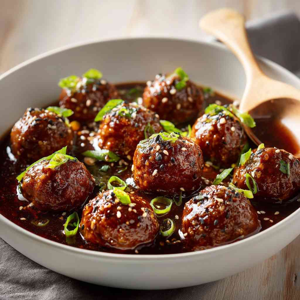 Slow Cooker Teriyaki Meatballs variations