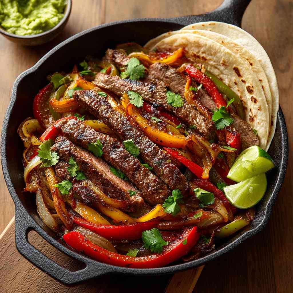 Steak Fajitas Recipe variations