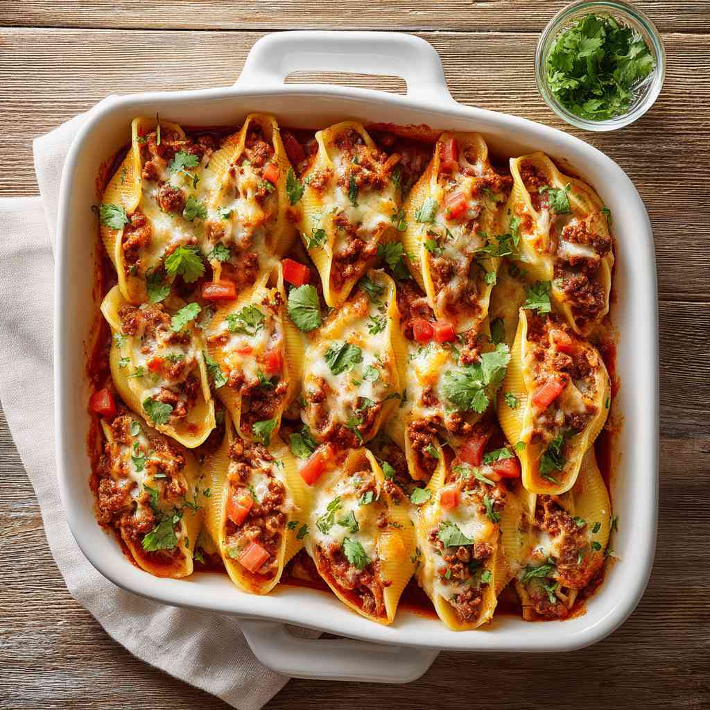 Taco Stuffed Shells variations