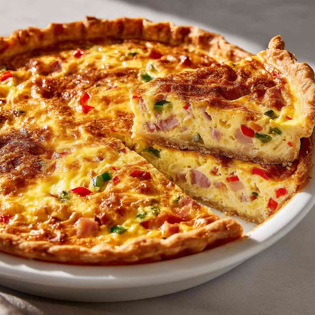 Western Omelet Quiche variations