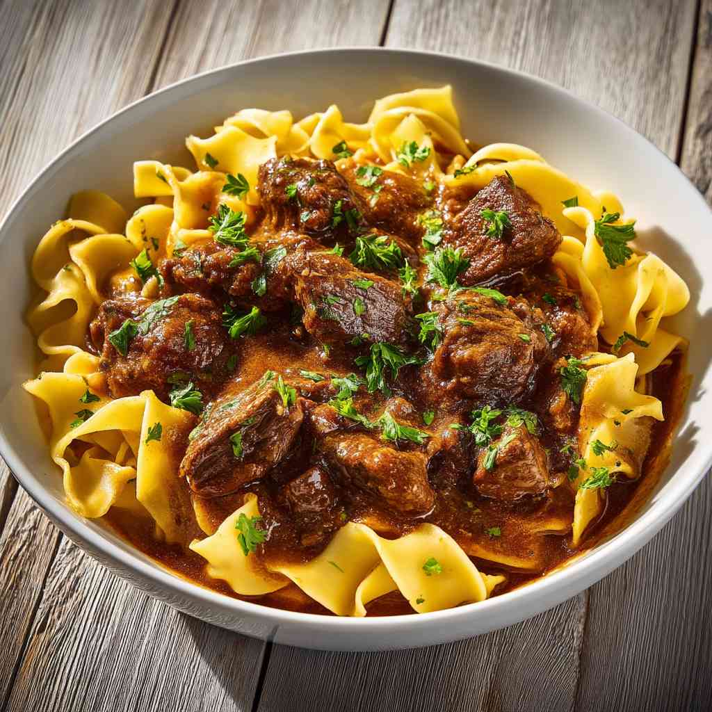 beef and noodles variations