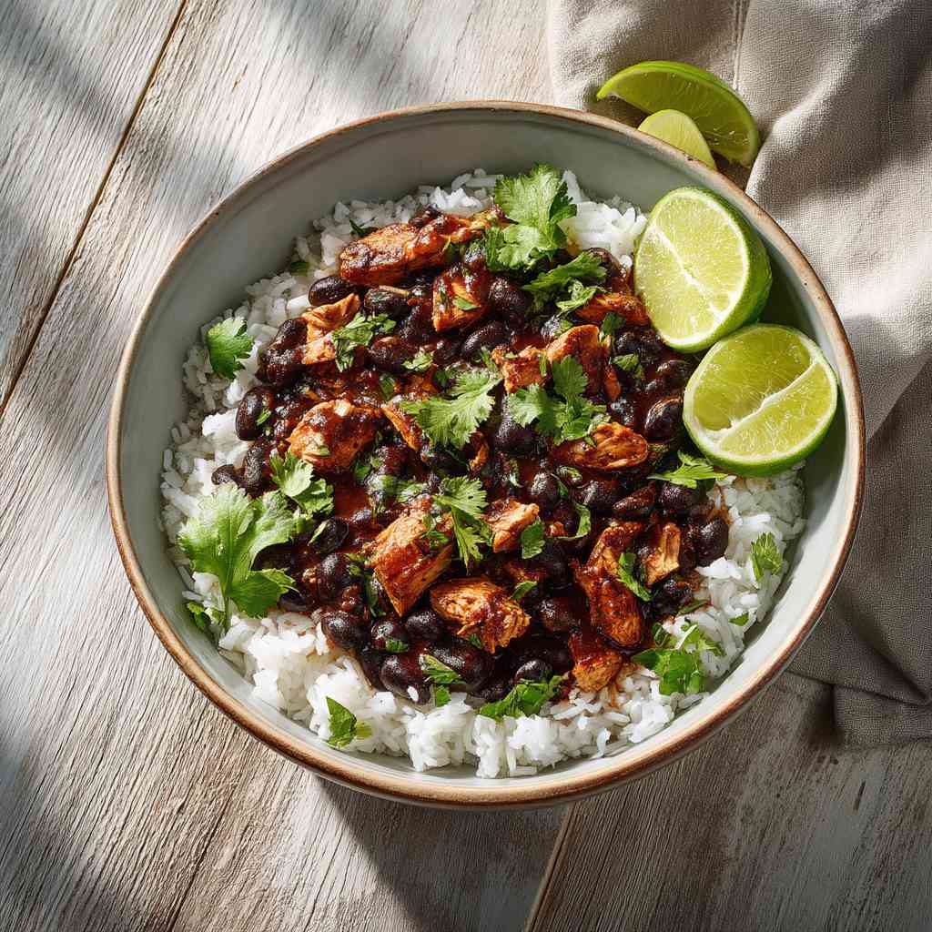 brazilian chicken and black beans and rice variations