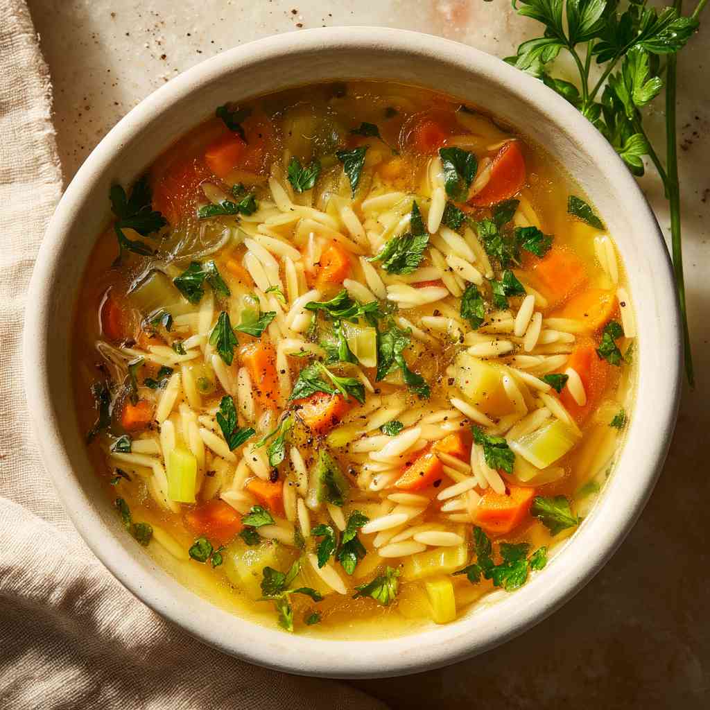 orzo veggie soup variations