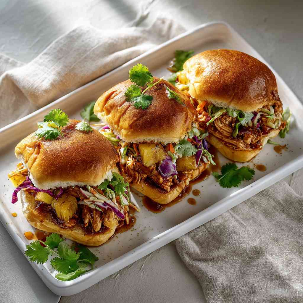 tropical paradise hawaiian chicken sliders recipe variations
