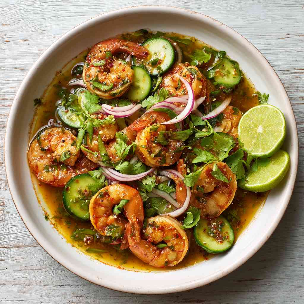 Fiery Aguachiles Recipe: Lime-Kissed Shrimp Perfection Fiery Aguachiles